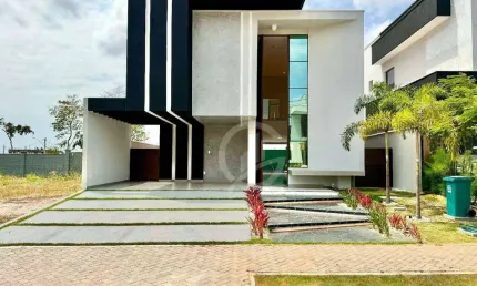 Casa com 4 dormitórios à venda, 240 m² por R$ 1.720.000,00 - Cidade Alpha - Eusébio/CE