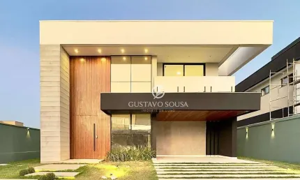 Casa com 4 dormitórios à venda, 296 m² por R$ 2.390.000,00 - Cidade Alpha - Eusébio/CE