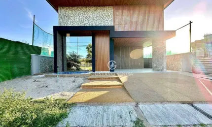 Casa com 6 dormitórios à venda, 373 m² por r$ 4.000.000,00 - cidade alpha - eusébio/ce