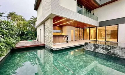 Casa com 5 dormitórios à venda, 367 m² por r$ 3.800.000,00 - cidade alpha - eusébio/ce