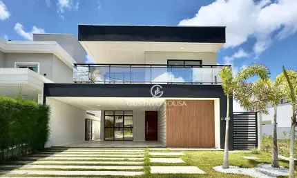 Casa com 4 dormitórios à venda, 250 m² por r$ 1.680.000,00 - cidade alpha - eusébio/ce