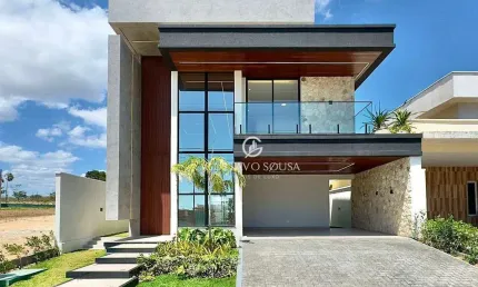 Casa com 4 dormitórios à venda, 239 m² por r$ 1.799.000,00 - cidade alpha - eusébio/ce