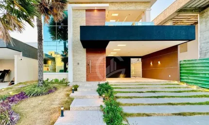 Casa com 5 dormitórios para alugar, 341 m² por r$ 15.000,00/mês - cidade alpha - eusébio/ce