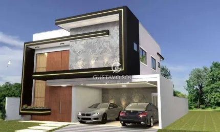 Casa com 4 dormitórios à venda, 205 m² por r$ 1.350.000 - terras alphaville ceará 4 - eusébio/ce