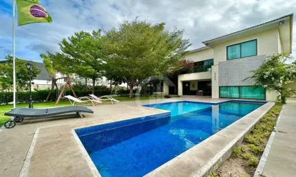 Casa com 5 quartos à venda na Avenida Maestro Lisboa, 2040, Alphaville Fortaleza, Fortaleza