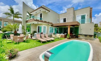 Casa com 4 dormitórios à venda, 330 m² por r$ 2.650.000,00 - alphaville fortaleza - fortaleza/ce