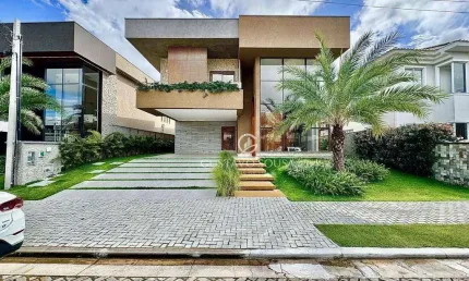Casa com 4 dormitórios à venda, 410 m² por r$ 4.950.000,00 - alphaville eusébio - eusébio/ce