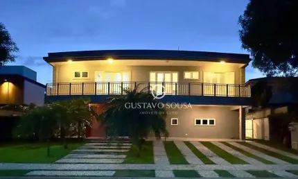 Casa com 5 dormitórios à venda, 400 m² por r$ 2.950.000,00 - alphaville fortaleza - fortaleza/ce