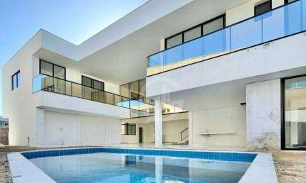 Casa em condomínio fechado com 5 quartos à venda na Avenida Maestro Lisboa, 2040, Alphaville Fortaleza, Fortaleza