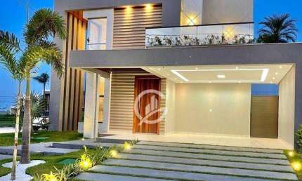 Casa de esquina, repleta de requinte e charme para você, arquitetura com traços firmes e modernos e hidro para 08 pessoas!