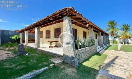 Casa com 4 quartos à venda na Avenida Oceano Indico, 255, Porto das Dunas, Aquiraz