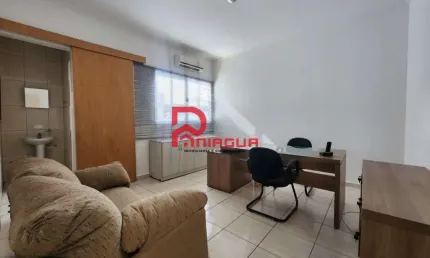 Sala comercial para alugar na Rua Mihailo Lukich Michel, 134, Boqueirão, Praia Grande