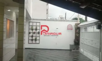 Sobrado com 4 quartos, Aviação, Praia Grande - R$ 550 mil, Cod: 4486
