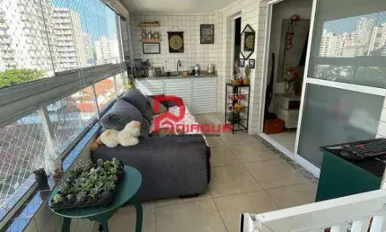 Apartamento com 2 dorms, Guilhermina, Praia Grande - R$ 480 mil, Cod: 5040