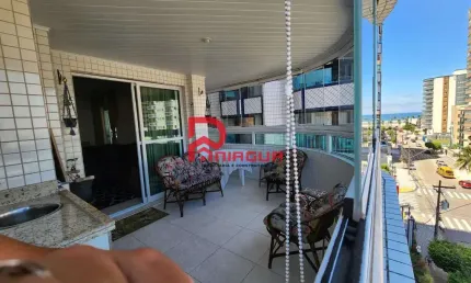 Apartamento com 3 quartos, Guilhermina, Praia Grande - R$ 1.3 mi, Cod: 5680