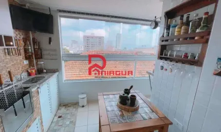 Apartamento com 2 dorms, boqueirão, praia grande - r$ 660 mil, cod: 5928