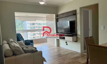 Apartamento com 2 dorms, canto do forte, praia grande - r$ 620 mil, cod: 6074