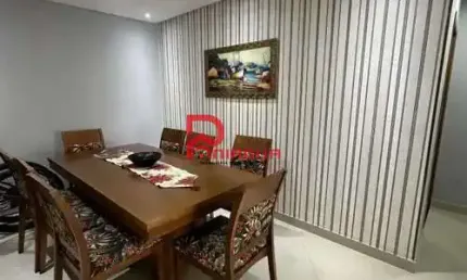 Apartamento com 2 dorms, Aviação, Praia Grande - R$ 600 mil, Cod: 6118