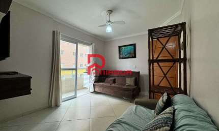 Apartamento com 1 quarto, Guilhermina, Praia Grande, Cod: 6329