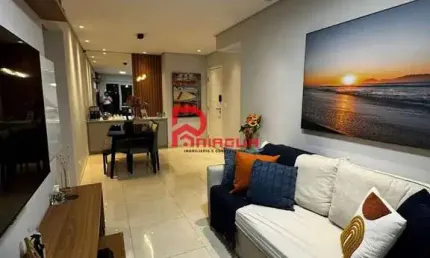 Apartamento com 2 dorms, aviação, praia grande - r$ 720 mil, cod: 6440