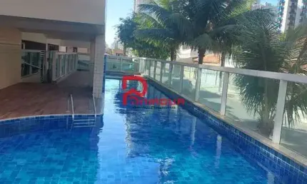 Apartamento com 2 dorms, caiçara, praia grande - r$ 580 mil, cod: 6449
