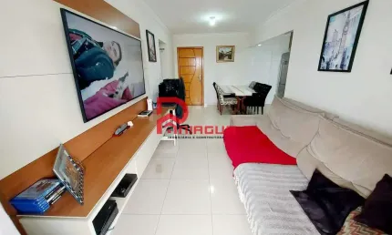 Apartamento com 2 dorms, guilhermina, praia grande - r$ 570 mil, cod: 6588