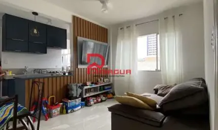 Apartamento com 1 dorm, Aviação, Praia Grande - R$ 270 mil, Cod: 6592