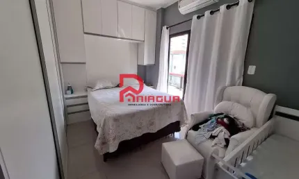 Apartamento com 2 quartos, Guilhermina, Praia Grande - R$ 345 mil, Cod: 6625