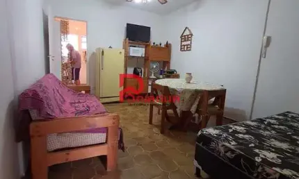 Apartamento com 1 quarto, boqueirão, praia grande - r$ 210 mil, cod: 6738
