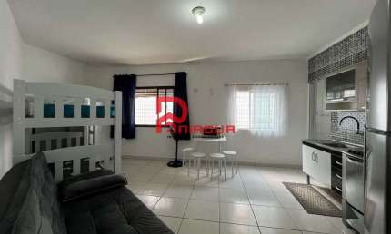 Kitnet, Canto do Forte, Praia Grande - R$ 175 mil, Cod: 1723