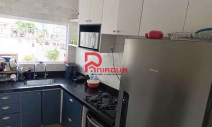 Casa de Condomínio com 2 quartos, Guilhermina, Praia Grande - R$ 352 mil, Cod: 6902