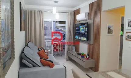 Apartamento com 2 quartos, Tupi, Praia Grande - R$ 497 mil, Cod: 6909