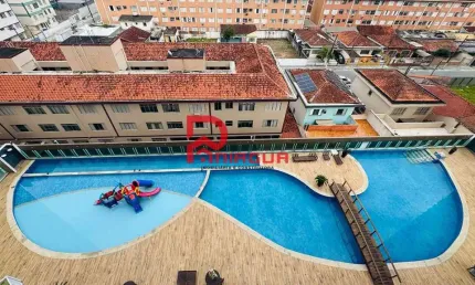 Apartamento com 2 quartos, canto do forte, praia grande - r$ 550 mil, cod: 6950