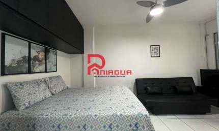 Kitnet com 1 quarto, Canto do Forte, Praia Grande, Cod: 6986