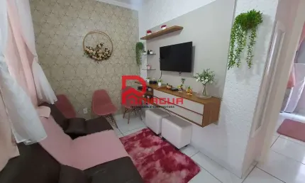 Apartamento com 1 quarto, Guilhermina, Praia Grande - R$ 280 mil, Cod: 7011