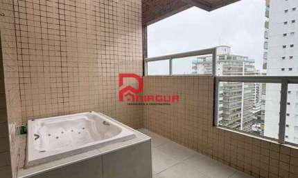 Cobertura com 2 quartos, Guilhermina, Praia Grande - R$ 795 mil, Cod: 7073