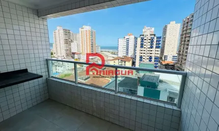 Apartamento com 2 quartos, aviação, praia grande - r$ 450 mil, cod: 7082