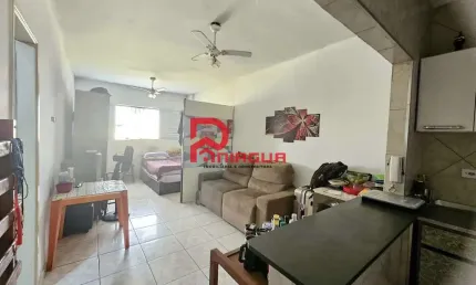 Kitnet com 1 quarto, mirim, praia grande - r$ 175 mil, cod: 7104