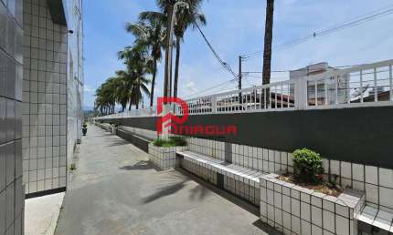 Kitnet com 1 quarto, Mirim, Praia Grande - R$ 200 mil, Cod: 7109