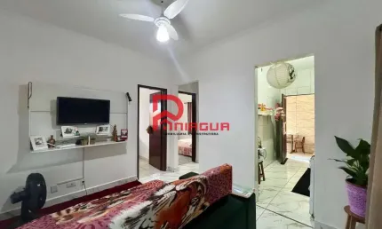 Casa com 2 quartos, Boqueirão, Praia Grande - R$ 650 mil, Cod: 7125