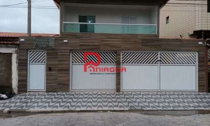 Casa de Condomínio com 2 quartos, Guilhermina, Praia Grande - R$ 350 mil, Cod: 7185