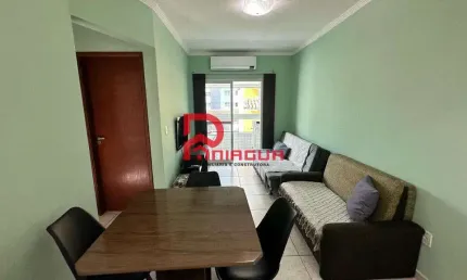 Apartamento com 1 quarto, Guilhermina, Praia Grande - R$ 350 mil, Cod: 7210