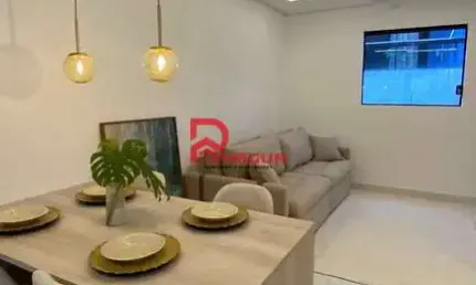 Casa de Condomínio com 2 quartos, Canto do Forte, Praia Grande - R$ 860 mil, Cod: 7249