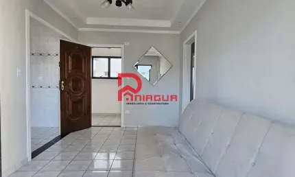 Apartamento com 1 quarto, Aviação, Praia Grande - R$ 319 mil, Cod: 7254
