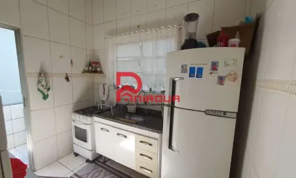Casa de Condomínio com 1 quarto, Canto do Forte, Praia Grande - R$ 215 mil, Cod: 7256