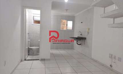 Sobrado de Condomínio com 2 quartos, Canto do Forte, Praia Grande - R$ 400 mil, Cod: 5324
