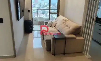 Apartamento com 2 quartos, forte, Praia Grande - R$ 670 mil, Cod: 7276
