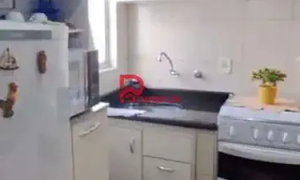 Kitnet com 1 quarto, aviação, praia grande - r$ 192 mil, cod: 7309