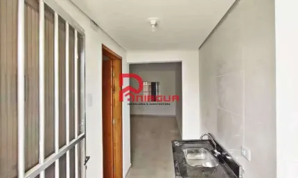 Kitnet com 1 quarto, boqueirão, praia grande - r$ 190 mil, cod: 7340