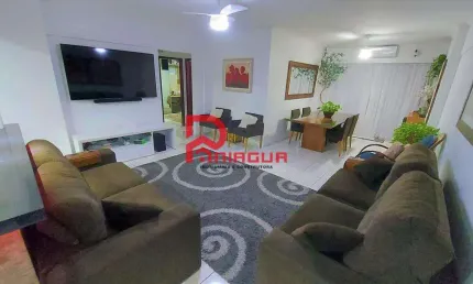 Apartamento com 3 quartos, tupi, praia grande - r$ 640 mil, cod: 7290